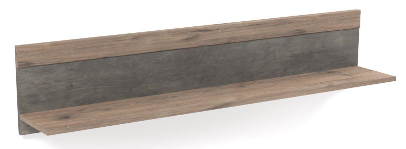 Фото Полка навесная Денвер Д-7 от производителя СБК в Мариуполе по цене 3&nbsp;120 ₽