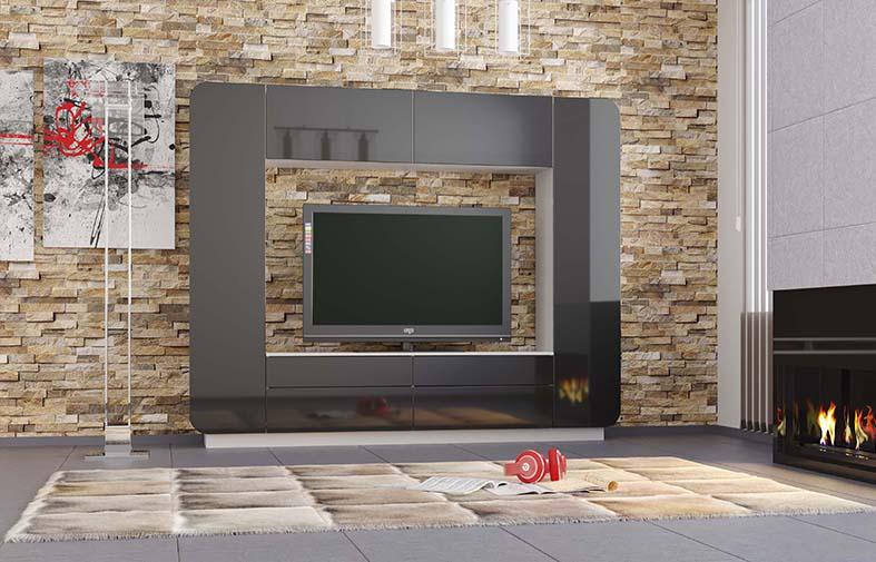 Фото Стенка Лаванда-2 от производителя Олмеко в Мариуполе по цене 31 570 ₽