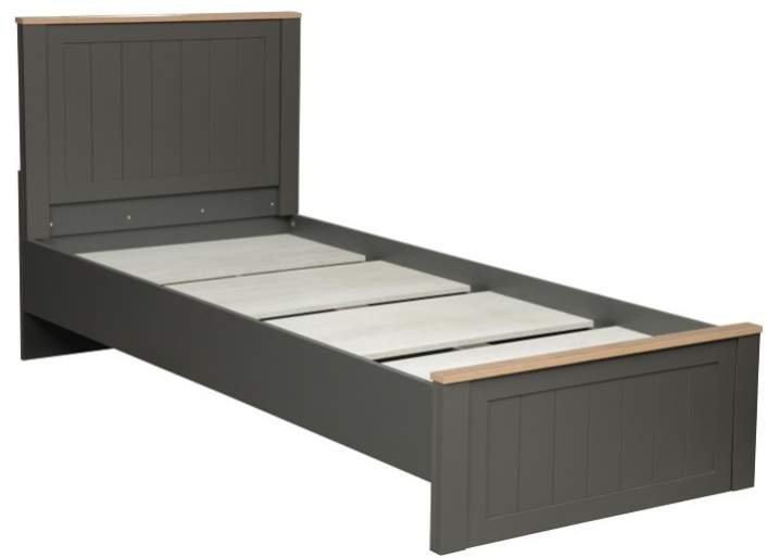 Фото Кровать односпальная Прованс 37.22 (СМ 90х200) комплектуется настилом от производителя Олмеко в Мариуполе по цене 14&nbsp;860 ₽