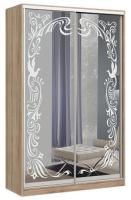 Фото shkafy-kupe-s-risunkom шкаф-купе оскар 2.8 (1,5х0,6х2,3 - 2 двери) производитель Мебель Маркет