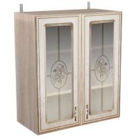 Фото kukhonnye-shkafy-so-steklom кухня анжелика шкаф навесной шкн600в производитель 