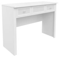 Стол туалетный Грация (лдсп, мдф-белый,  белый (Браво-мебель) ) в Мариуполе от производителя 