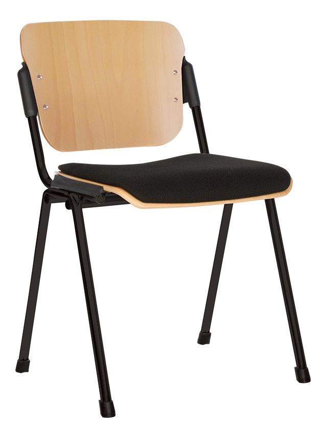 Фото Стул для посетителя Эра (Era) wood plus combi (крашенный) от производителя Новый стиль в Мариуполе по цене 3 830 ₽