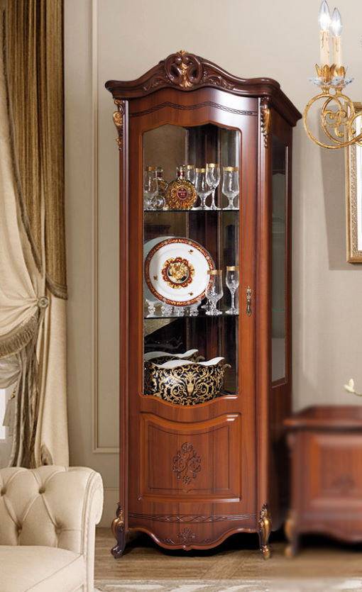 Фото Шкаф-витрина Аллегро 2 от производителя Слониммебель в Мариуполе по цене 39&nbsp;300 ₽