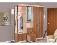 Прихожая Елена 3 (Цвет корпуса:ясень шимо светлый, цвет фасада:ясень шимо темный (Мебель Маркет) ) в Мариуполе от производителя 
