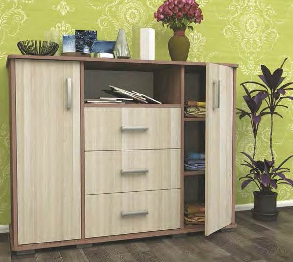 Фото Комод комбинированный К-15  от производителя Пирамида в Мариуполе по цене 9 250 ₽