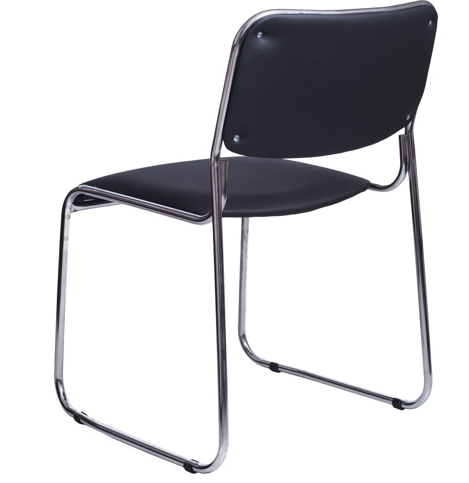 Фото Стул для посетителя Марс (хром) от производителя Фабрикант в Мариуполе по цене 4 270 ₽