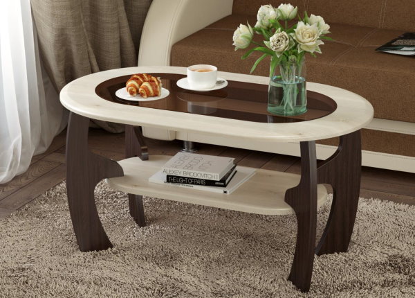 Фото Стол журнальный Маджеста-2 от производителя Олмеко в Мариуполе по цене 6&nbsp;650 ₽