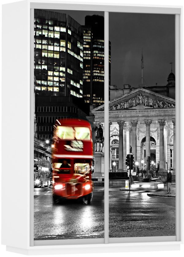 Фото Шкаф-купе Экспресс Дуо Фото (1,6х0,6х2,2 - 2 двери) от производителя Мебельная компания Е1 в Мариуполе по цене 39&nbsp;840 ₽