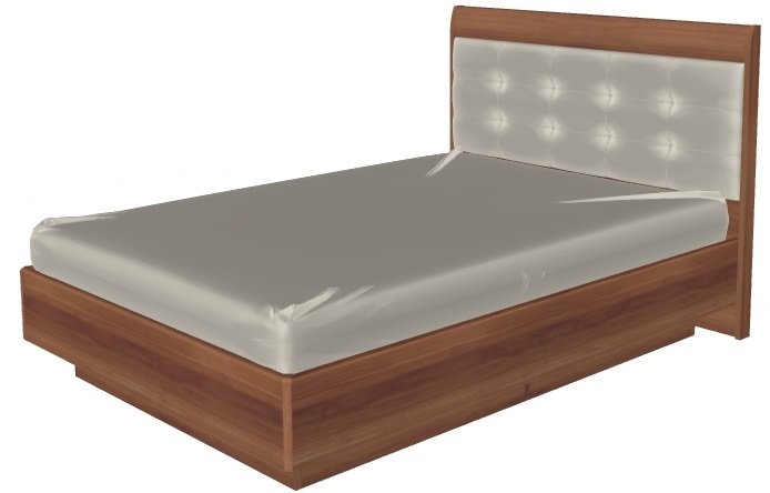 Фото Кровать двуспальная Мелисса КР-1852 (СМ 140х200) с подъемным механизмом от производителя Лером в Мариуполе по цене 41 310 ₽