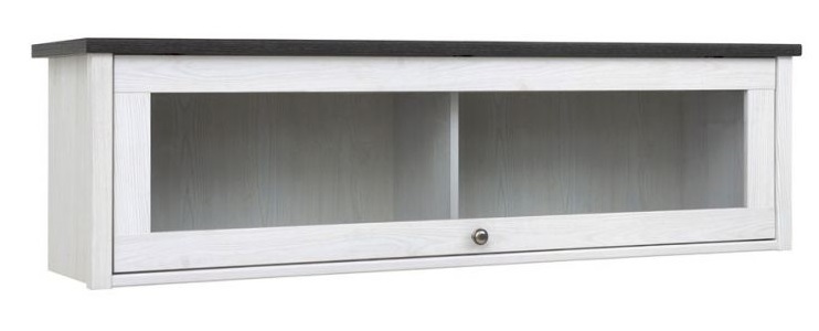 Фото Полка-витрина Порто SFW1W от производителя Black Red White (БРВ) в Мариуполе по цене 10 470 ₽