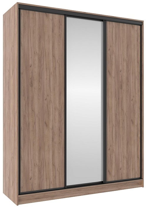 Фото Шкаф-купе 2000 Домашний (3 двери) от производителя Глазов в Мариуполе по цене 40&nbsp;330 ₽