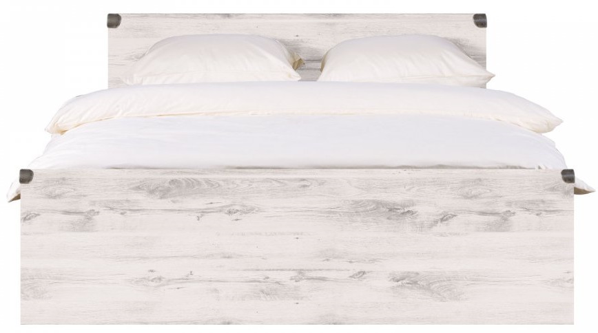 Фото Кровать двуспальная Индиана JLOZ (СМ 160х200) без основания от производителя Black Red White (БРВ) в Мариуполе по цене 17&nbsp;850 ₽