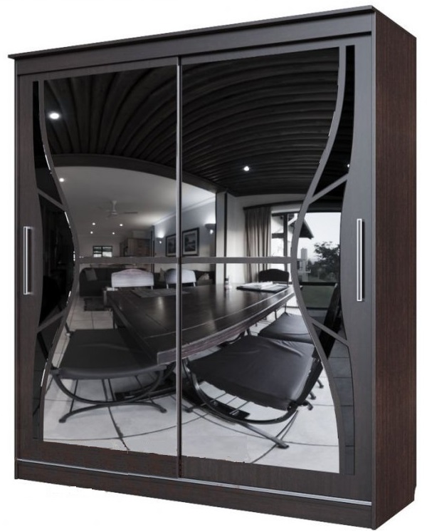 Фото Шкаф-купе №19 Симфония (1,7 - 2 двери) от производителя SV-мебель в Мариуполе по цене 35 170 ₽