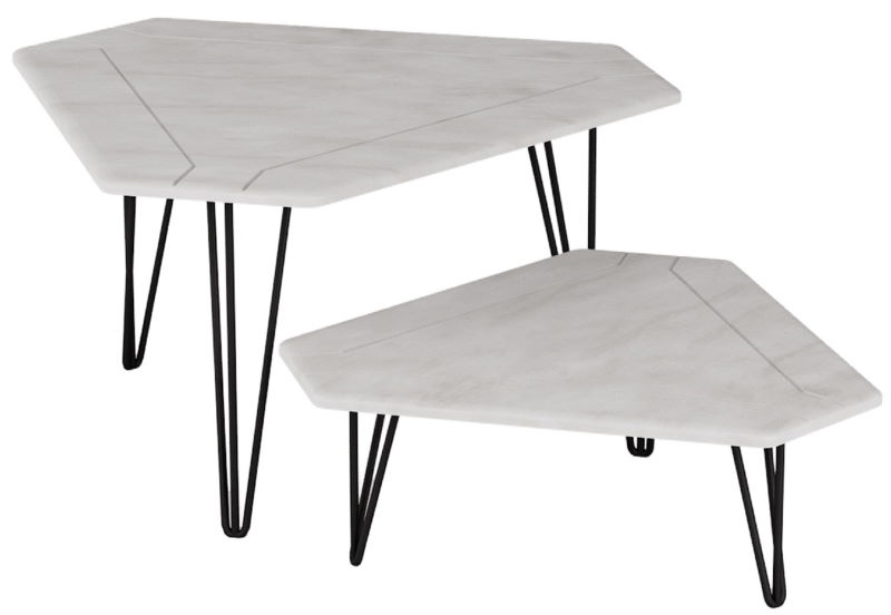 Фото Стол журнальный Тет-а-тет (2шт) от производителя Калифорния в Мариуполе по цене 9&nbsp;420 ₽