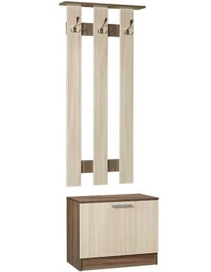 Фото Вешалка с тумбой малая Машенька от производителя Мебель Маркет в Мариуполе по цене 5 530 ₽