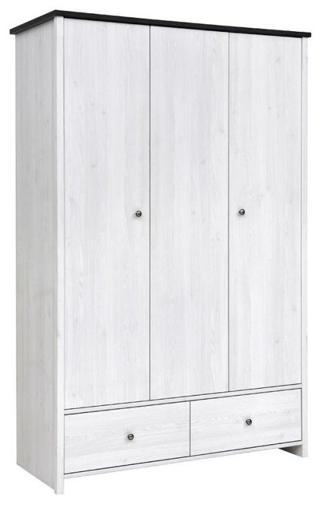 Фото Шкаф Порто SZF3D2S (129) трехдверный от производителя Black Red White (БРВ) в Мариуполе по цене 30 340 ₽