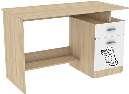 Фото Стол письменный Кот 17 от производителя Аквилон в Мариуполе по цене 9 240 ₽