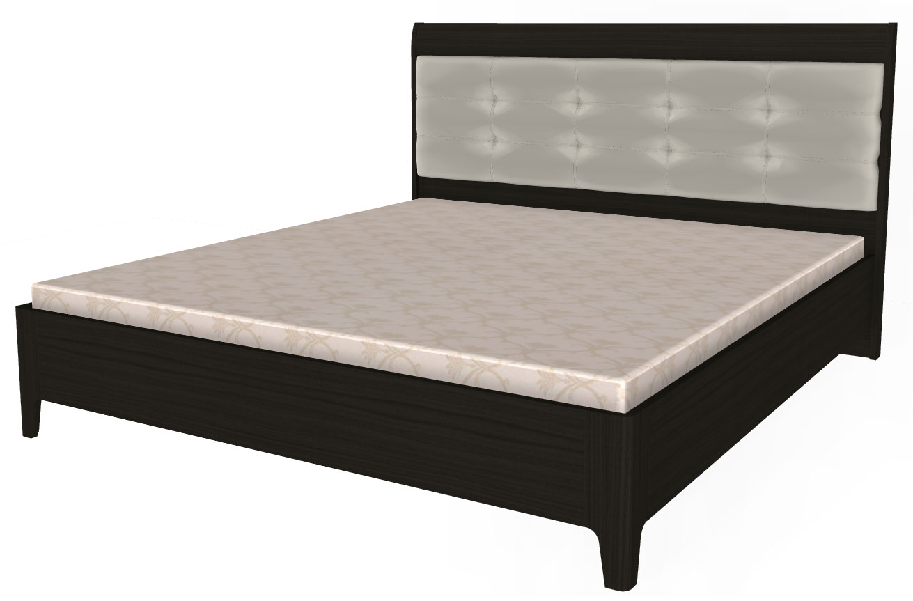 Фото Кровать двуспальная Камелия КР-2074 (СМ 180х200) с ламельным основанием от производителя Лером в Мариуполе по цене 36&nbsp;980 ₽