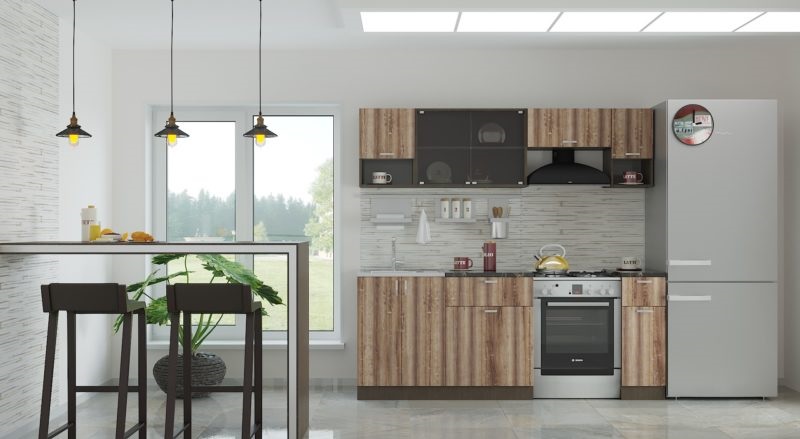 Фото Кухня Зара (2,1) от производителя Интерьер-центр в Мариуполе по цене 12 600 ₽