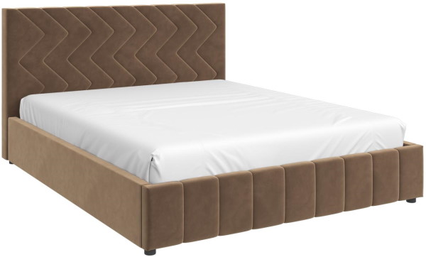 Фото Кровать двуспальная Нельсон (Зигзаг) (СМ 140х200) без основания от производителя Браво-мебель в Мариуполе по цене 14 330 ₽