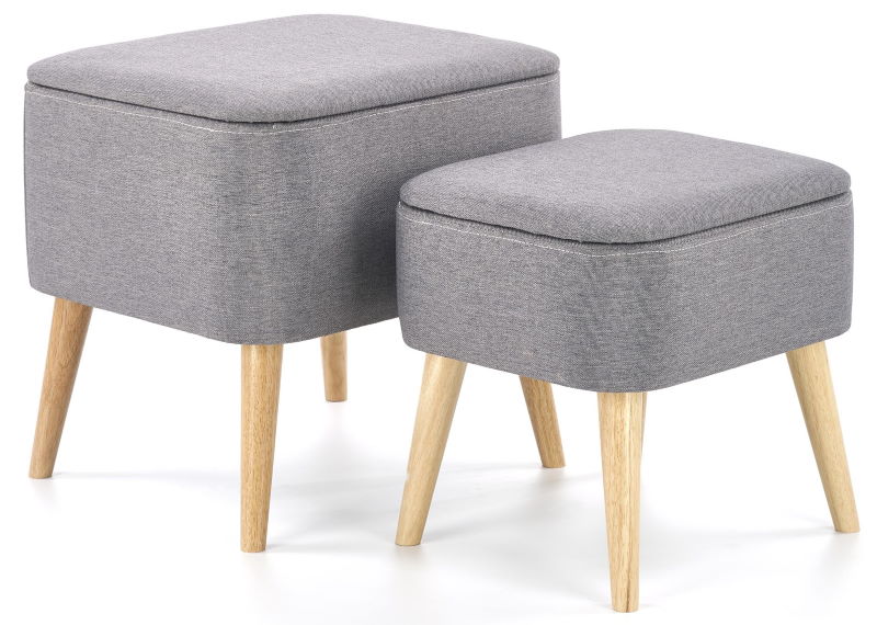 Фото Комплект Halmar Pula (2 пуфа) от производителя Halmar  в Мариуполе по цене 13&nbsp;770 ₽