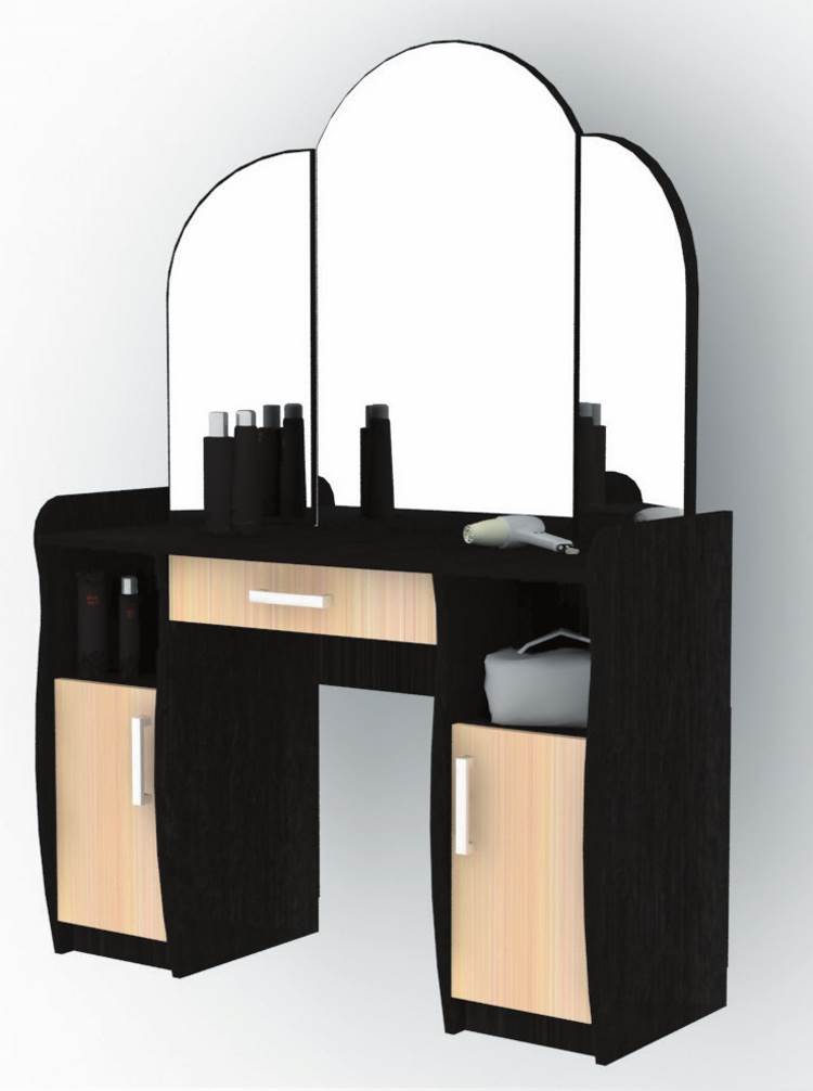 Фото Стол трюмо с зеркалом Галант-2  от производителя Пирамида в Мариуполе по цене 9&nbsp;510 ₽