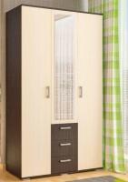 Фото  шкаф шон-12 (120) трехдверный производитель Пирамида