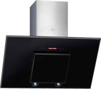 Вытяжка наклонная Abelia 190 (900х400хh857(1332)) (Материал Металл/Стекло , Цвет Металлик/Черный) в Мариуполе от производителя 