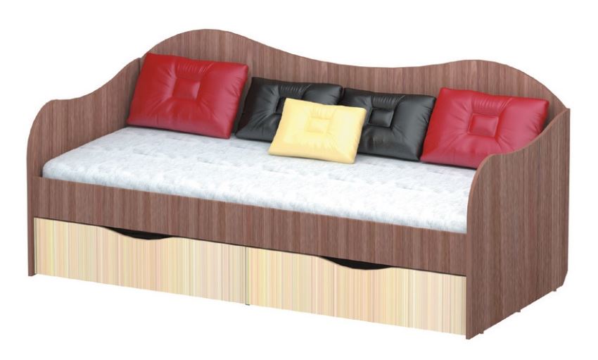 Фото Кровать односпальная Бокс (СМ 90х200) от производителя Пирамида в Мариуполе по цене 11&nbsp;880 ₽