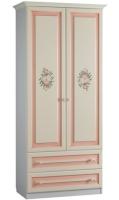 Фото  шкаф алиса (97) двухдверный с ящиками  производитель Мебельсон