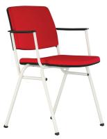 Фото  стул для посетителя айсит (isit) luks arm (белый) производитель Новый стиль