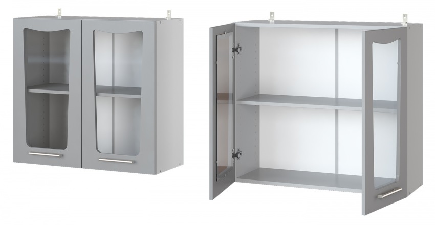 Фото Кухня Парма шкаф навесной АВ-80 от производителя Леко в Мариуполе по цене 6&nbsp;660 ₽