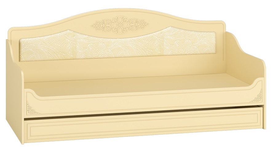 Фото Кровать односпальная Ассоль плюс АС-47 (СМ 90х200) без основания от производителя Компасс в Мариуполе по цене 35 450 ₽