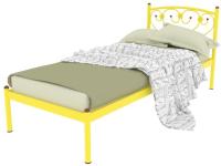 Фото metallicheskie-krovati кровать односпальная ева (см 80х200) трубка металл производитель Милсон