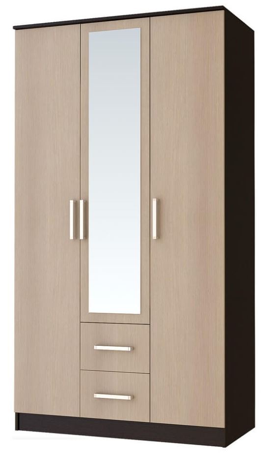 Фото Шкаф Фиеста (120) трехдверный от производителя БТС  в Мариуполе по цене 13 360 ₽