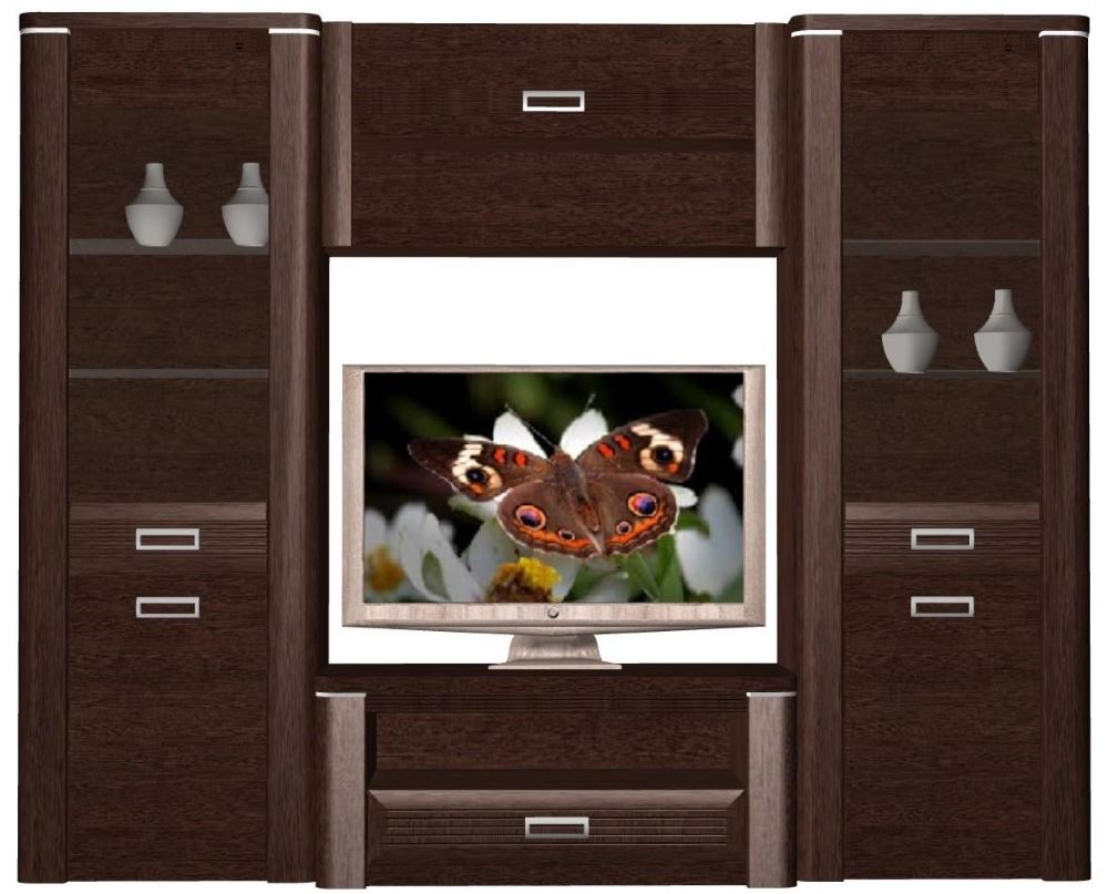 Фото Тумба под ТВ Магнолия ГМ-12 от производителя СБК в Мариуполе по цене 11 080 ₽