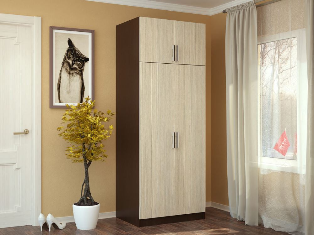 Фото Шкаф с перегородкой (80) двухдверный от производителя БТС  в Мариуполе по цене 10&nbsp;220 ₽