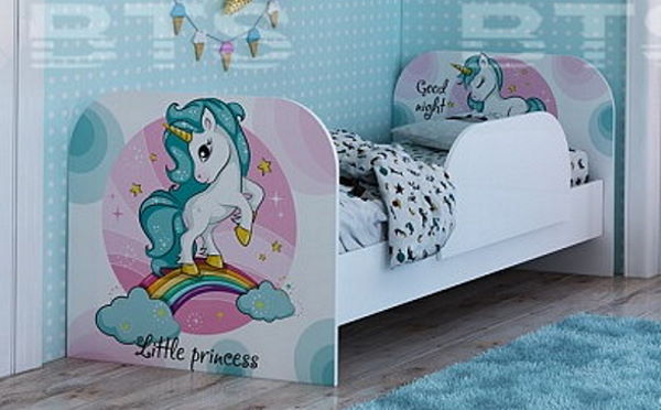 Фото Кровать детская Тойс КР-08 (СМ 80х180) от производителя БТС  в Мариуполе по цене 10&nbsp;440 ₽