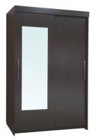 Шкаф-купе ШК-6 (2 двери) (Материал дверей:лдсп-зеркало, цвет дверей:венге, цвет каркаса:венге (Ромис) ) в Мариуполе от производителя 