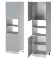 Кухня Бронкс пенал П-60 (белый, бетон,(Леко)) в Мариуполе от производителя 