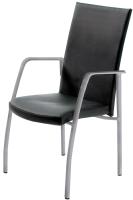 Стул для посетителя Тренд (хром) (Материал обивки: экокожа, цвет обивки: есо-12 (Фабрикант) ) в Мариуполе от производителя 
