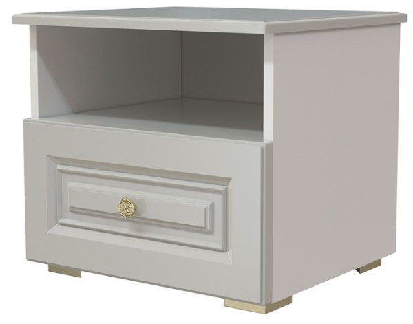 Фото Тумба прикроватная Олимп (1 ящ.) от производителя Браво-мебель в Мариуполе по цене 6 140 ₽