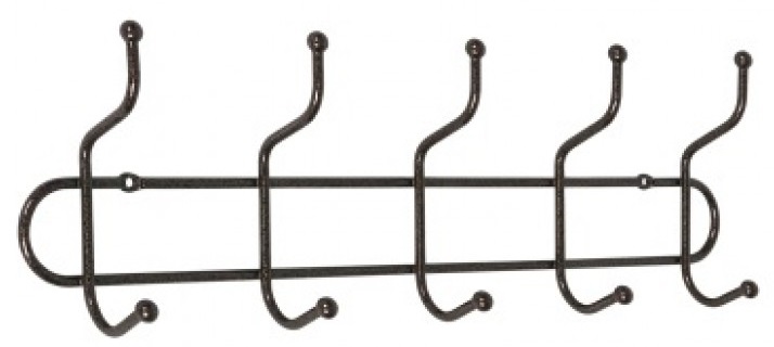 Фото Вешалка настенная Дружба 5 от производителя Завод металлических изделий в Мариуполе по цене 290 ₽