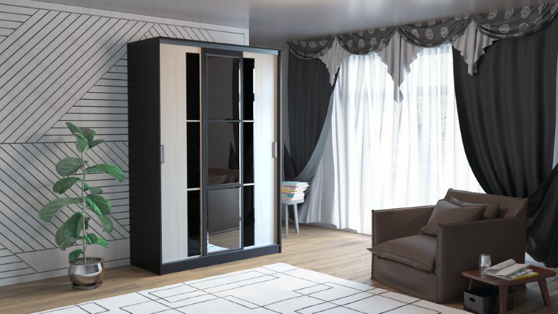 Фото Шкаф-купе ПШ-3.2 (3 двери) от производителя Росток в Мариуполе по цене 32&nbsp;390 ₽