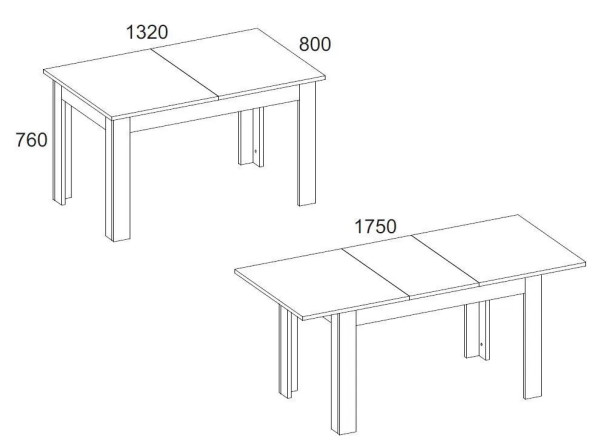 Фото Стол раздвижной Брасс (Brass) от производителя Анрэкс в Мариуполе по цене 16 170 ₽