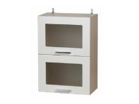 Фото kukhonnye-shkafy-so-steklom кухня модерн шкаф навесной шкн500/2в производитель 