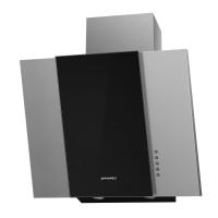 Вытяжка наклонная Irwell 60 (596х118хh717(897)) (Материал Металл/Стекло , Цвет Черный/Черный) в Мариуполе от производителя 