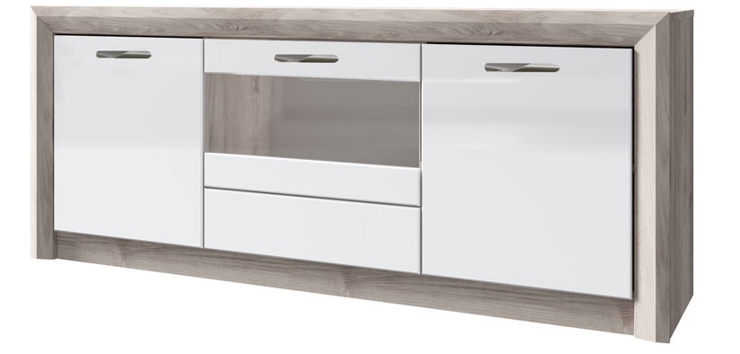 Фото Тумба RTV 1V2D1S Орландо (Orlando) от производителя Анрэкс в Мариуполе по цене 28 230 ₽