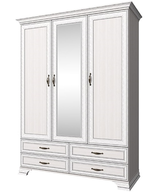 Фото Шкаф 3D4S Тиффани (Tiffany) (159) трехдверный от производителя Анрэкс в Мариуполе по цене 85 430 ₽